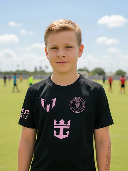 Camiseta Inter Miami Messi Futbol Infantil Juvenil Grafimax 1