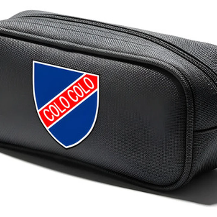 Estuche Lápices Cierre Metálico Colo Colo Deportes Grafimax 1