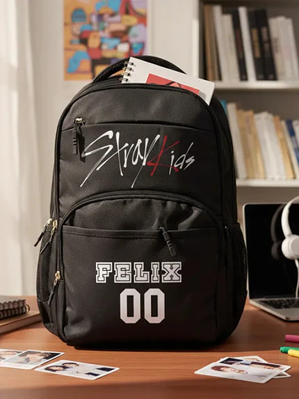Mochila Straykids Música Kpop 20 Litros 30l Nombres Grafimax 1