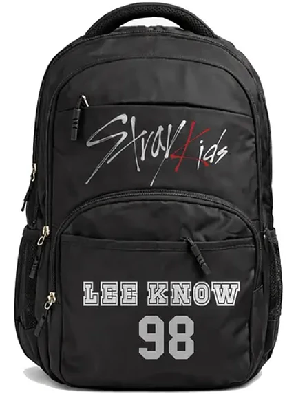 Mochila Straykids Música Kpop 20 Litros 30l Nombres Grafimax 6