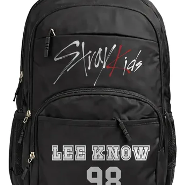 Mochila Straykids Música Kpop 20 Litros 30l Nombres Grafimax 6