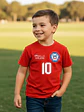 Polera Algodón Selección Chile 2024 Futbol Niño Grafimax - Miniatura 1