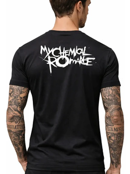 Polera My Chemical Romance Logo Rock Música Grafimax 3