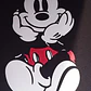 Polera Raton Mickey Seated Oversize Mujer Negra Grafimax - Miniatura 2