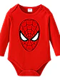 Body Bebe Pilucho Hombre Araña Disfraz Halloween Grafimax - Miniatura 1