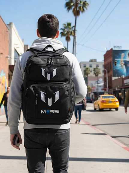 Mochila Messi Futbol 30l Urbana Notebook Grafimax 2