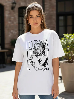 Polera Oversize Doja Cat Mujer Grafimax