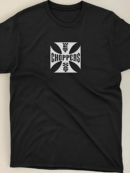 Polera Estampada West Coast Choppers (doble) Grafimax 2