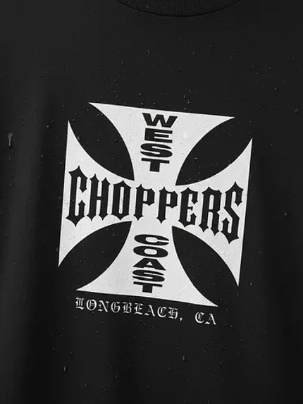 Polera Estampada West Coast Choppers (doble) Grafimax 3