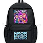 Mochila Guerreras Kpop Demon Hunters 20l Escolar Grafimax - Miniatura 1