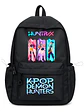 Mochila Guerreras Kpop Demon Hunters 20l Escolar Grafimax - Miniatura 4