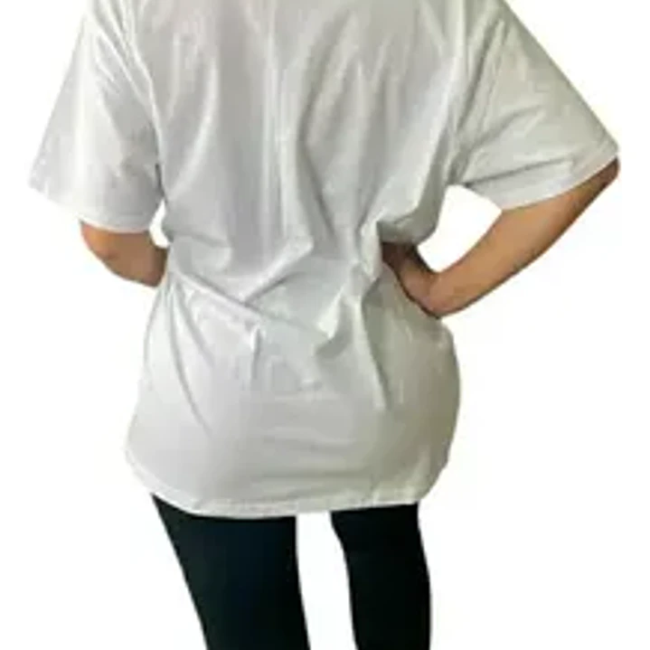 Polera Snoopy Mujer Oversize Blanca Grafimax 6