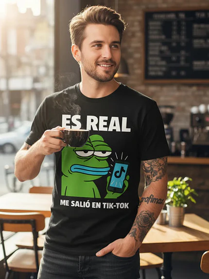 Polera Es Real Me Salio En Tiktok Humor Grafimax 1