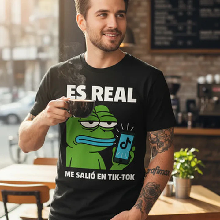 Polera Es Real Me Salio En Tiktok Humor Grafimax 1