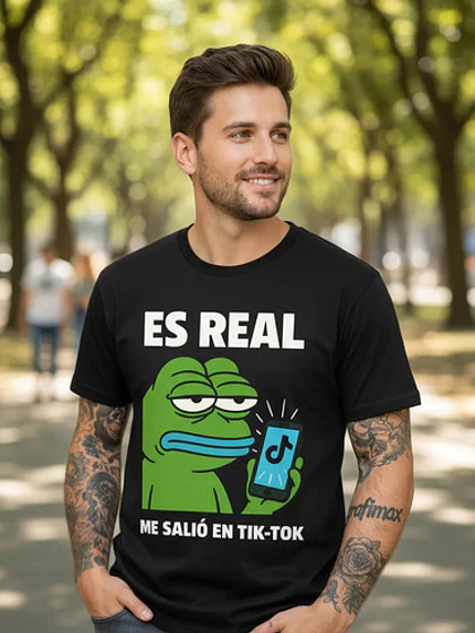 Polera Es Real Me Salio En Tiktok Humor Grafimax 3