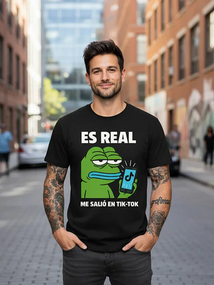 Polera Es Real Me Salio En Tiktok Humor Grafimax 4