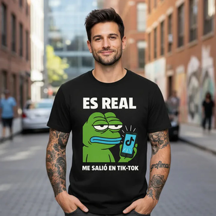 Polera Es Real Me Salio En Tiktok Humor Grafimax 4