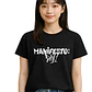 Polera Enhaypen Oversize Kpop Disco Manifesto Grafimax - Miniatura 1