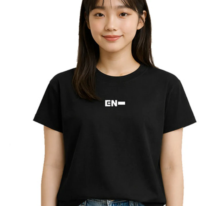 Polera Enhaypen Espalda Nombres Oversize K-pop Idol Grafimax 2