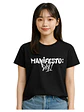 Polera Enhaypen Oversize Kpop Disco Manifesto Grafimax - Miniatura 1