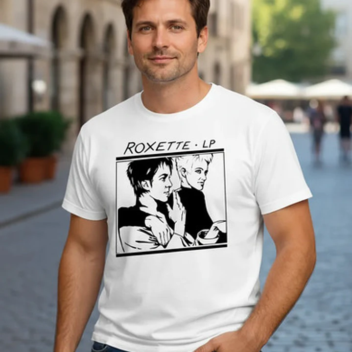 Polera Roxette Lp Rock 80 S Clásico Grafimax 1
