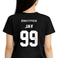 Polera Enhaypen Espalda Nombres Oversize K-pop Idol Grafimax - Miniatura 1
