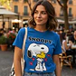 Polera Snoopy Colores Algodón Mujer Grafimax - Miniatura 1