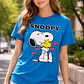 Polera Snoopy Colores Algodón Mujer Grafimax - Miniatura 2
