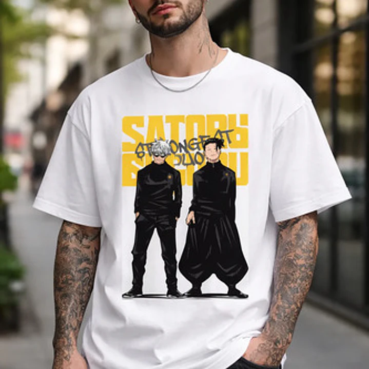 Polera Jujutsu Kaisen Anime Dtf Grafimax 2