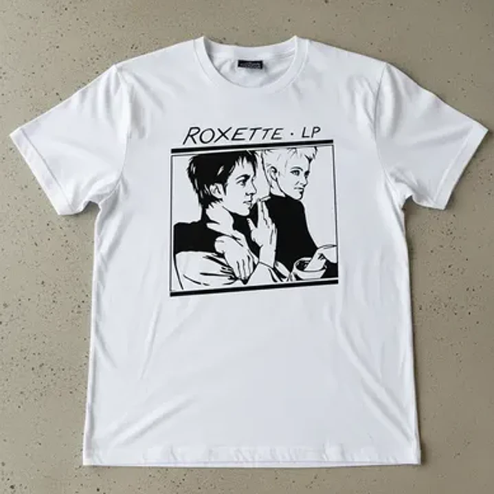 Polera Roxette Lp Rock 80 S Clásico Grafimax 2