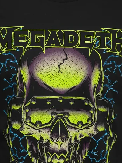 Polera Megadeth Trash Metal Vic Rattlehead Dtf Grafimax 4