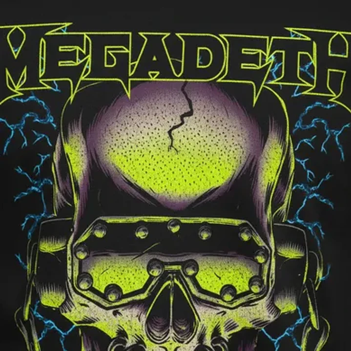 Polera Megadeth Trash Metal Vic Rattlehead Dtf Grafimax 4