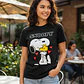 Polera Snoopy Colores Algodón Mujer Grafimax - Miniatura 1