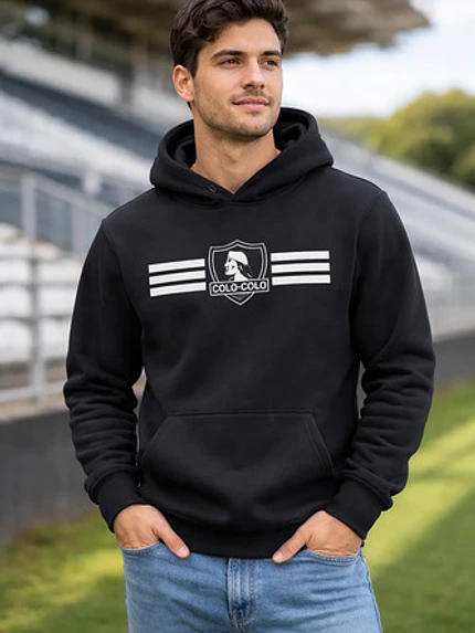 Polerón Colo Colo Escudo Equipos Deporte Estampado Grafimax 1
