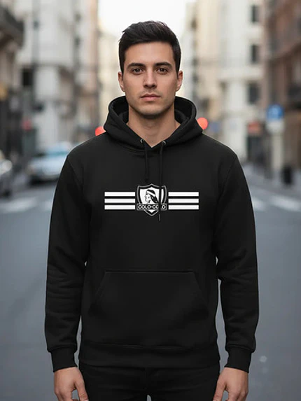 Polerón Colo Colo Escudo Equipos Deporte Estampado Grafimax 7