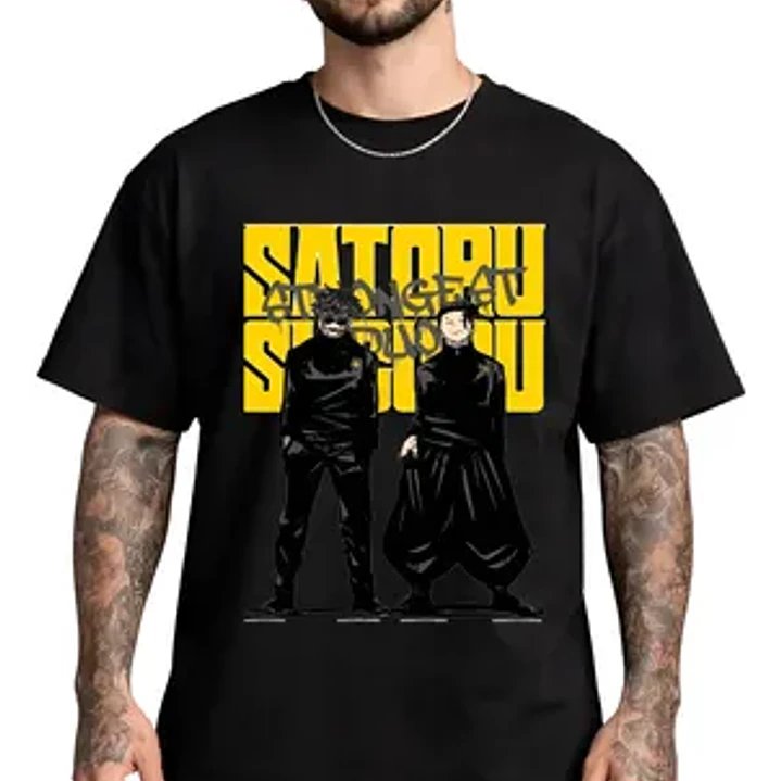 Polera Jujutsu Kaisen Anime Dtf Grafimax 1