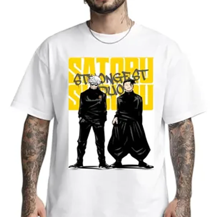 Polera Jujutsu Kaisen Anime Dtf Grafimax 2
