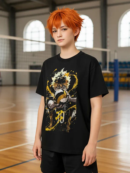 Polera Haikyuu Hinata 10  Voley Anime Dtf Grafimax 1
