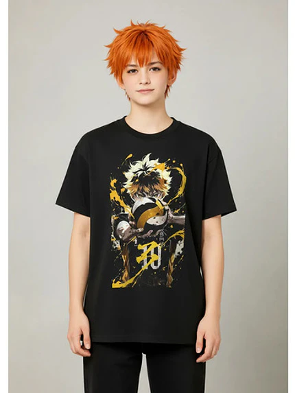 Polera Haikyuu Hinata 10  Voley Anime Dtf Grafimax 4