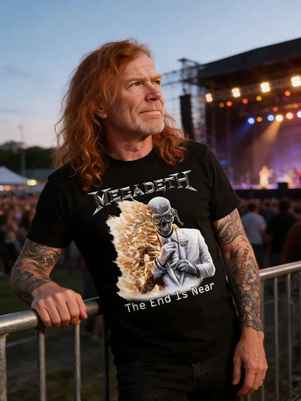 Polera Megadeth The End Is Near Trash Metal Rock Grafimax 1