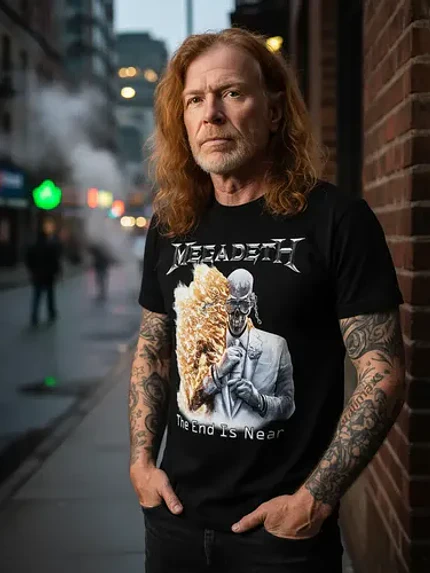 Polera Megadeth The End Is Near Trash Metal Rock Grafimax 2