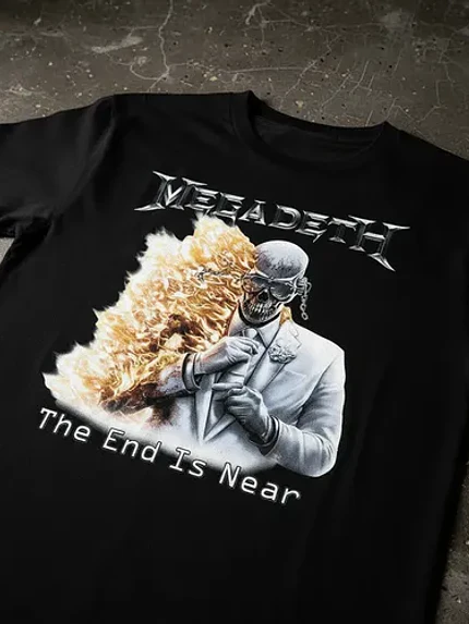 Polera Megadeth The End Is Near Trash Metal Rock Grafimax 3