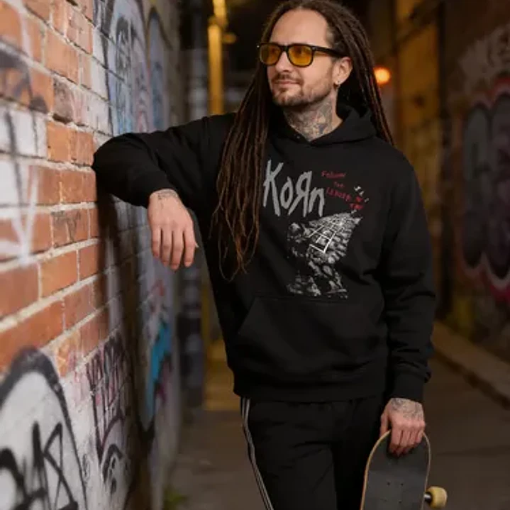 Polerón Korn Follow The Leader Nu Metal Rock Dtf Grafimax 1
