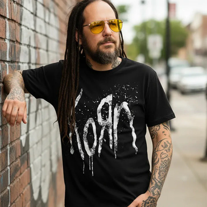 Polera Korn Spray Nu Metal Rock Dtf Grafimax 1