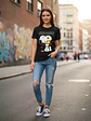 Polera Snoopy Colores Algodón Mujer Grafimax - Miniatura 3