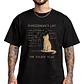 Polera Gatito Schrodinger Teoría  Scape Plan Grafimax - Miniatura 1