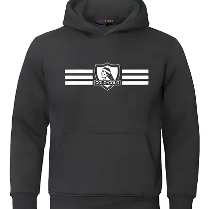Polerón Colo Colo Escudo Equipos Deporte Estampado Grafimax 2