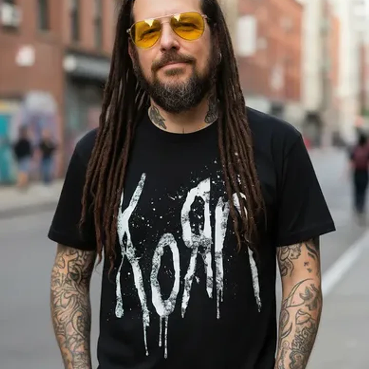 Polera Korn Spray Nu Metal Rock Dtf Grafimax 5