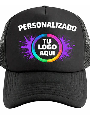 Jockey Gorro Malla Personalizado Con Tu Logo Adulto Grafimax