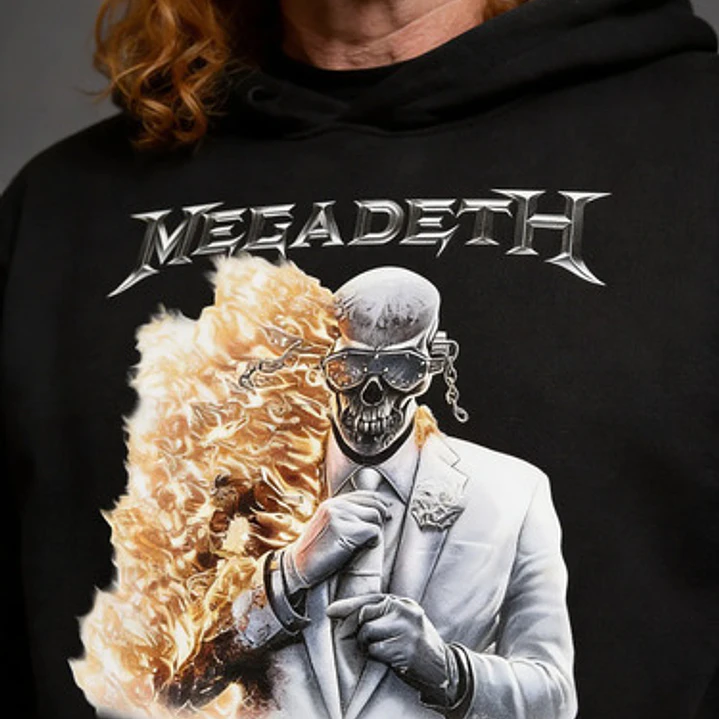 Polerón Megadeth The End Is Near Rock Trash Metalgrafimax 3